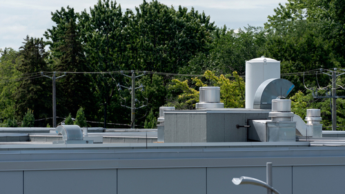 Installation d'un roof top pour le chauffage des hôpitaux 